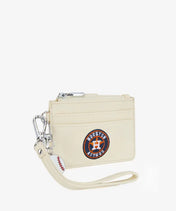 MLB Houston Astros Card Holder with Baseball Charm