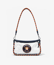 MLB Houston Astros Clear Bag with Baseball Stitch
