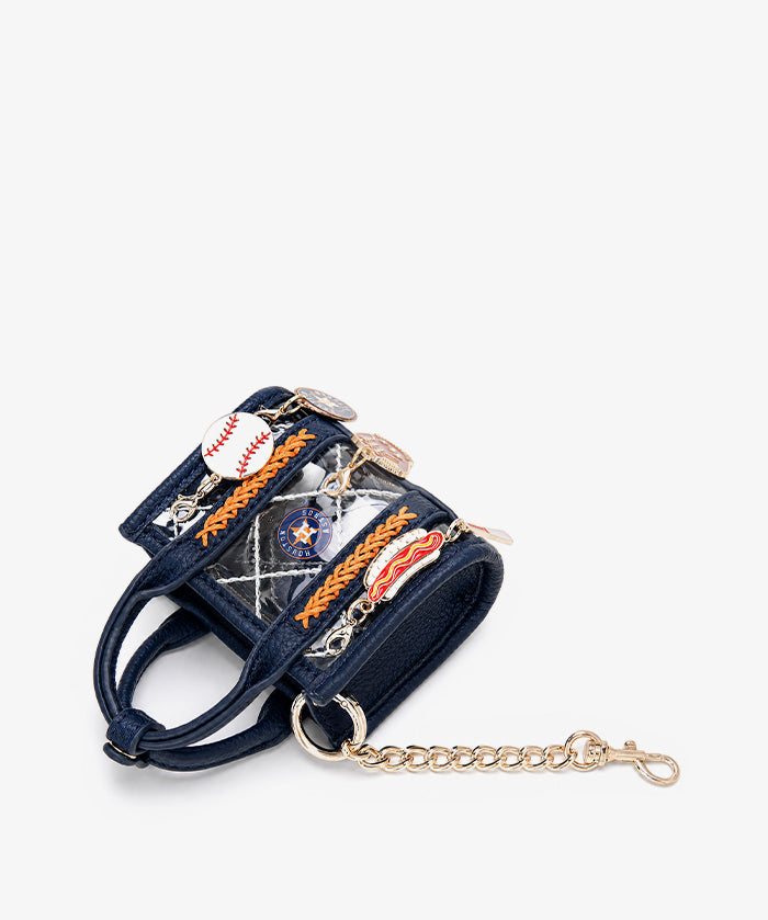 MLB Houston Astros Clear Mini Tote Bag Charm – Fastball