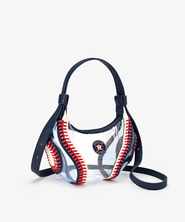 MLB Houston Astros Clear Stitch Hobo - Curveball