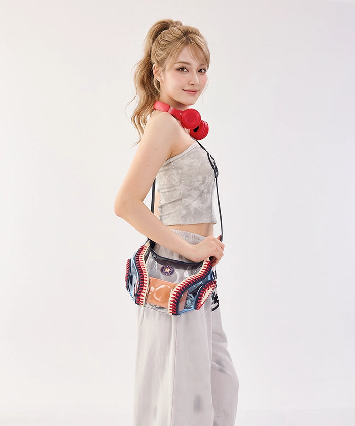 MLB Houston Astros Clear Stitch Hobo - Curveball