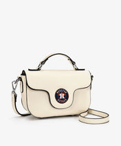 MLB Houston Astros Flap Crossbody Bag with Top Handle