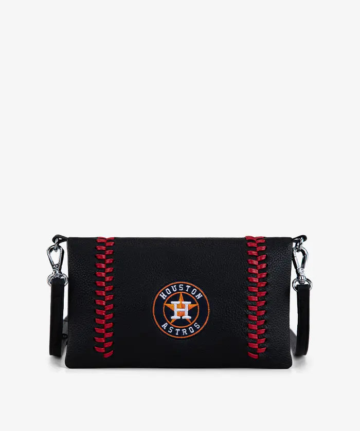 MLB Houston Astros Leather Crossbody Purse