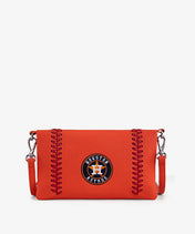 MLB Houston Astros Leather Crossbody Purse