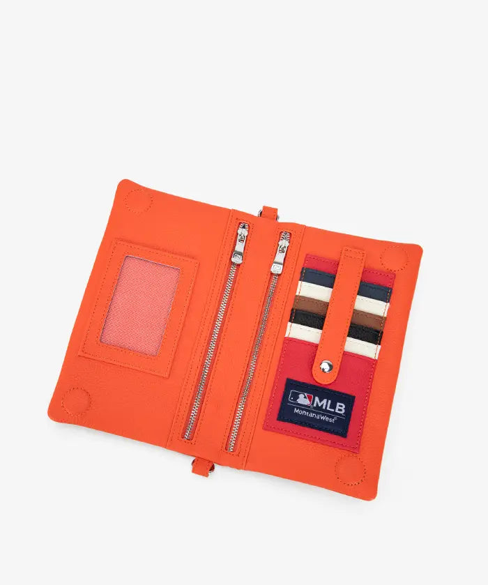 MLB Houston Astros Leather Crossbody Purse
