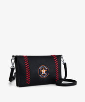 MLB Houston Astros Leather Crossbody Purse