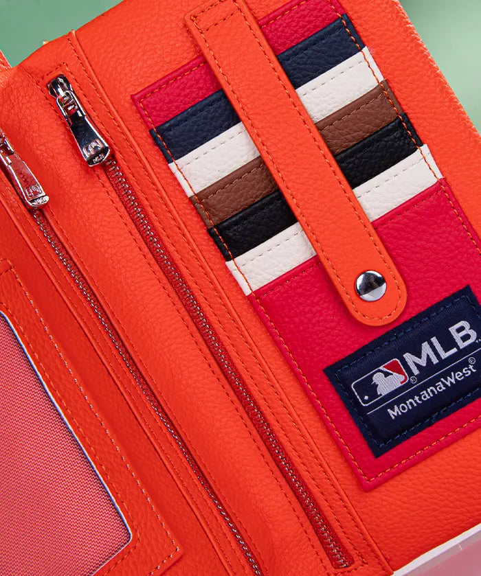MLB Houston Astros Leather Crossbody Purse