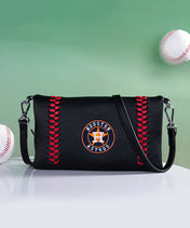 MLB Houston Astros Leather Crossbody Purse