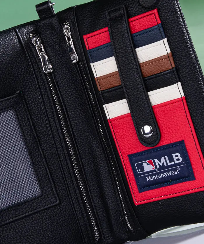 MLB Houston Astros Leather Crossbody Purse
