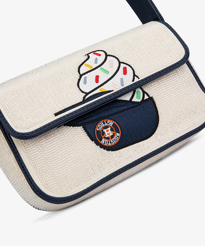 MLB Houston Astros Sundae Helmet Beaded Bag