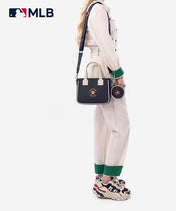 MLB Houston Astros Tote Bag with Baseball Coin Pouch