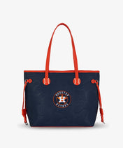 MLB Houston Astros Tote Bag with Wristlet Wallet