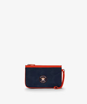 MLB Houston Astros Tote Bag with Wristlet Wallet