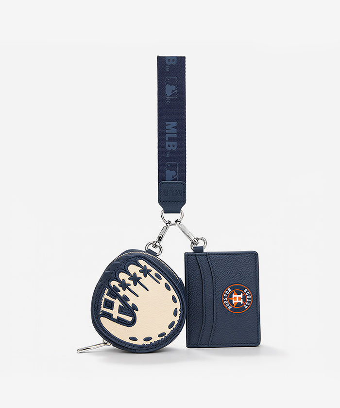 MLBHoustonAstrosWristletCoinPurseCardHolderSetwithBaseball-ShapedDesign_9.webp