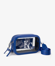 MLB Kansas City Royals Clear Crossbody Bag