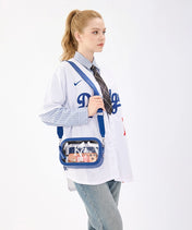 MLB Kansas City Royals Clear Crossbody Bag
