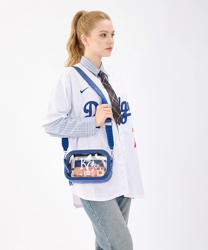 MLB Kansas City Royals Clear Crossbody Bag