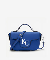 MLB Kansas City Royals Flap Crossbody Bag with Top Handle
