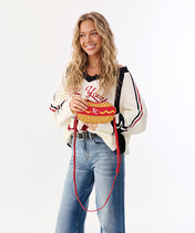 MLB Kansas City Royals Hot Dog Crossbody Bag