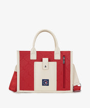 MLB Los Angeles Angels Tote Bag with Baseball Stitch