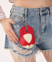 MLB Los Angeles Angels Baseball Cap Coin Purse