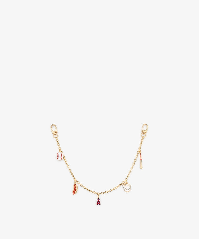 MLB Los Angeles Angels Baseball Charm Chain