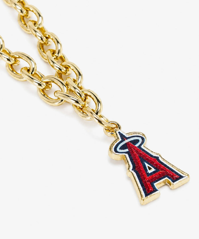 MLB Los Angeles Angels Baseball Charm Chain