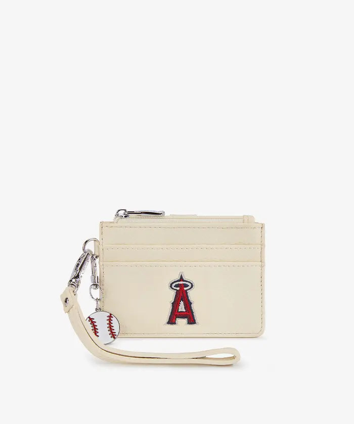 MLB Los Angeles Angels Card Holder with Baseball Charm