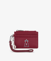 MLB Los Angeles Angels Card Holder with Baseball Charm