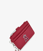 MLB Los Angeles Angels Card Holder with Baseball Charm