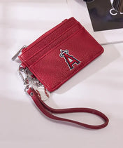 MLB Los Angeles Angels Card Holder with Baseball Charm