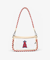 MLB Los Angeles Angels Clear Bag with Baseball Stitch