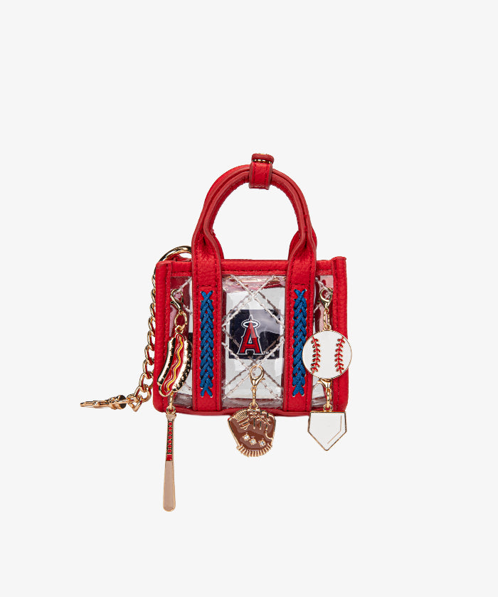 MLB Los Angeles Angels Clear Mini Tote Bag Charm – Fastball