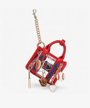 MLB Los Angeles Angels Clear Mini Tote Bag Charm – Fastball