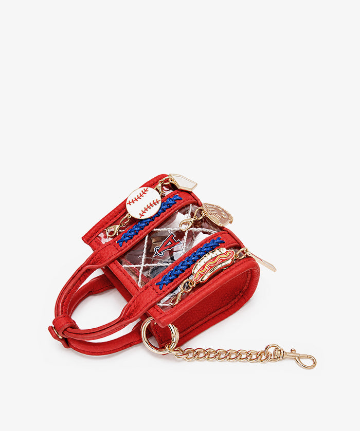 MLB Los Angeles Angels Clear Mini Tote Bag Charm – Fastball