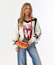 MLB Los Angeles Angels Hot Dog Crossbody Bag