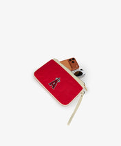 MLB Los Angeles Angels Tote Bag with Wristlet Wallet