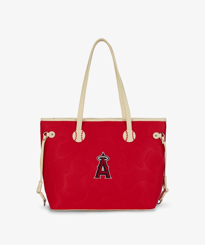 MLB Los Angeles Angels Tote Bag with Wristlet Wallet