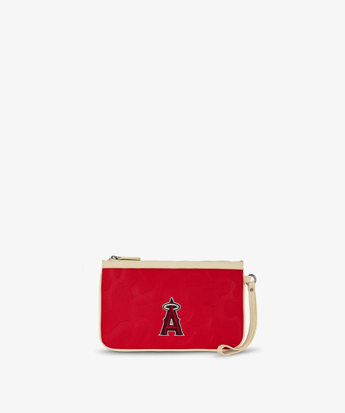 MLB Los Angeles Angels Tote Bag with Wristlet Wallet