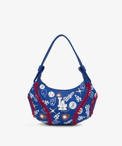MLB Los Angeles Dodgers All-Over Print Stitch Hobo – Curveball(Preorder)
