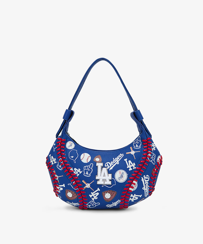 MLB Los Angeles Dodgers All-Over Print Stitch Hobo – Curveball(Preorder)