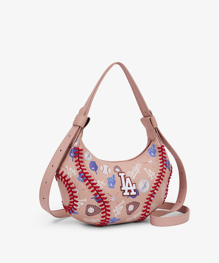 MLB Los Angeles Dodgers All-Over Print Stitch Hobo – Curveball(Preorder)