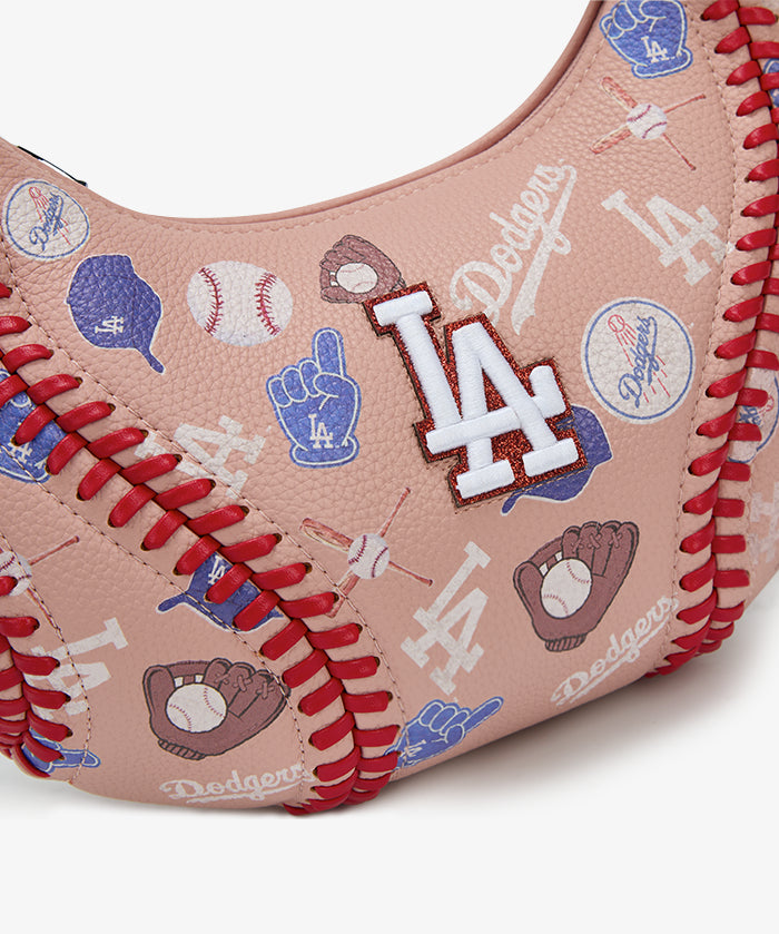 MLB Los Angeles Dodgers All-Over Print Stitch Hobo – Curveball(Preorder)