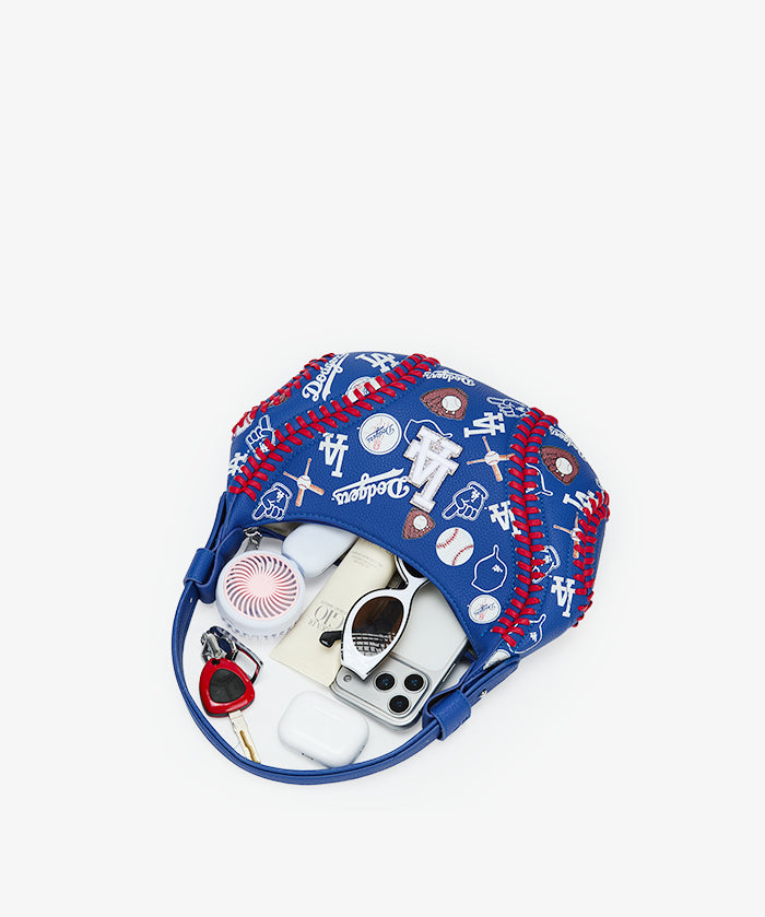 MLB Los Angeles Dodgers All-Over Print Stitch Hobo – Curveball(Preorder)