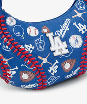 MLB Los Angeles Dodgers All-Over Print Stitch Hobo – Curveball(Preorder)