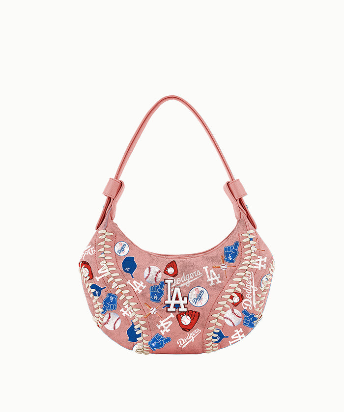 MLB Los Angeles Dodgers All-Over Print Stitch Hobo – Curveball(Preorder)