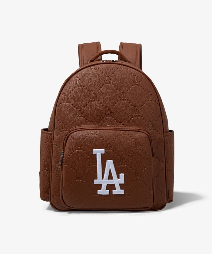 MLB Los Angeles Dodgers Backpack with Embossed Pattern