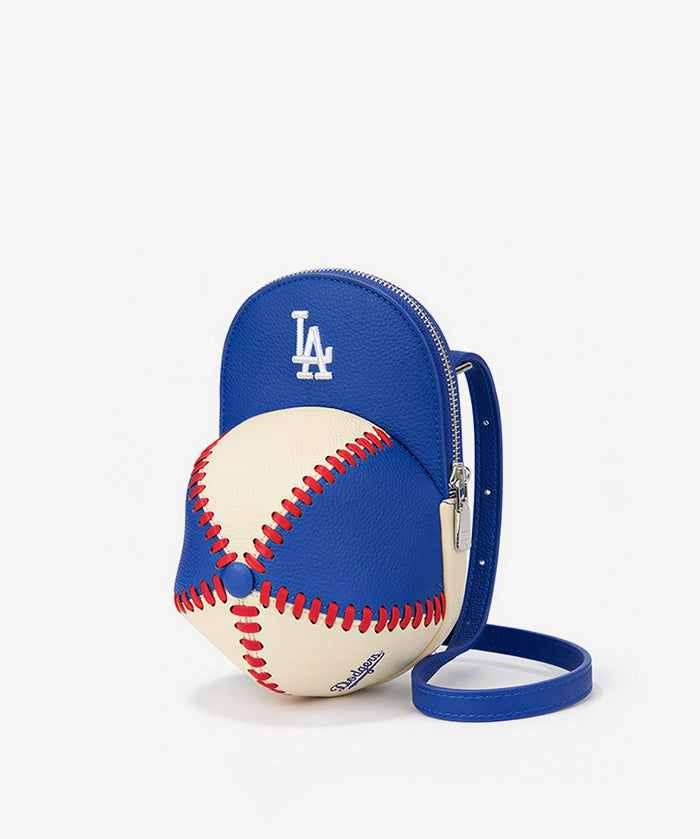 MLB Los Angeles Dodgers Baseball Cap Crossbody Purse