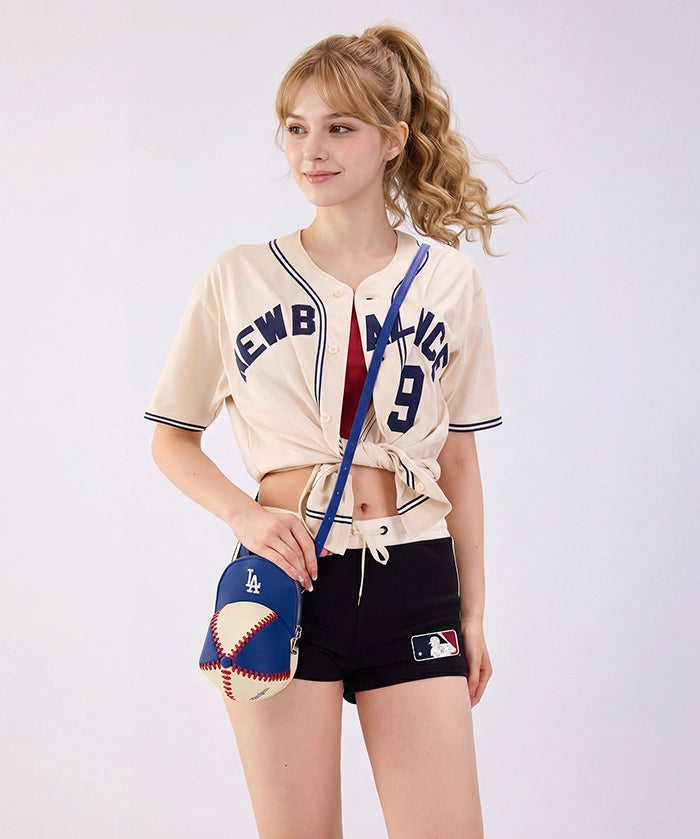 MLB Los Angeles Dodgers Baseball Cap Crossbody Purse