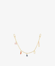 MLB Los Angeles Dodgers Baseball Charm Chain